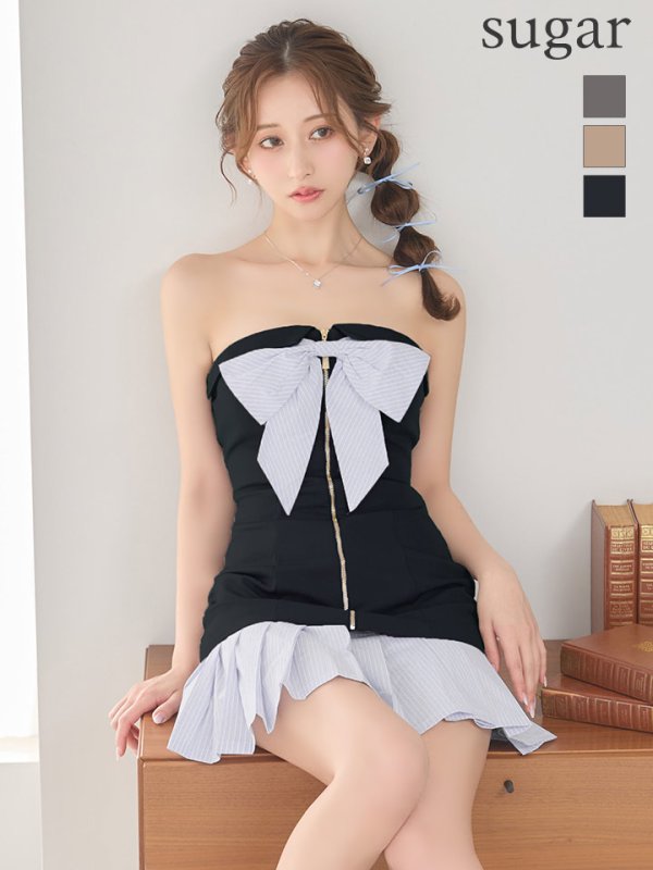 ネイビー　モデル：きこ　身長：160m　着用サイズ：Sサイズ