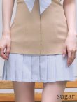 ベージュ　モデル：ゆめ　身長：160cm　着用サイズ：Sサイズ