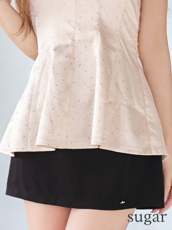 アイボリー　モデル：るりぴ　身長：165cm　着用サイズ：Sサイズ