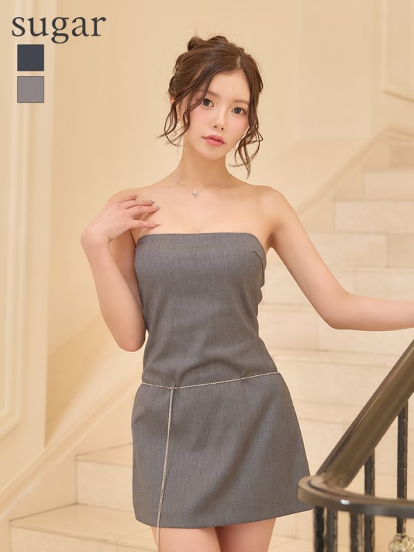 グレー モデル：せいは　身長：160cm　着用サイズ：Sサイズ