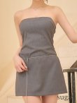 グレー モデル：せいは　身長：160cm　着用サイズ：Sサイズ