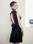 ブラック モデル：まおちゃる　身長：158cm　着用サイズ：Sサイズ