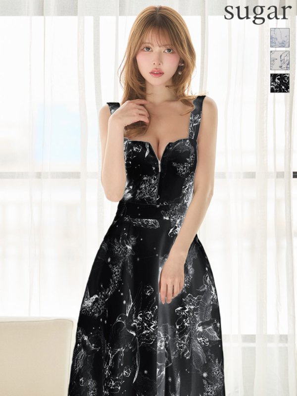 ブラック モデル：ゆめ　身長：160cm　着用サイズ：Sサイズ