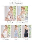 画像40: XSサイズあり【ANDY/アンディ】バストジップ/ ベア/ ワンカラー/ ストレッチ/ サテン/ タック/ タイト/ ミニドレス/ キャバドレス[OF05] (40)