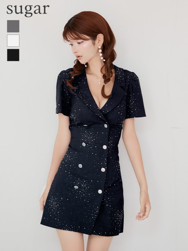 ブラック　モデル：まりん　身長：164cm　着用サイズ：Sサイズ