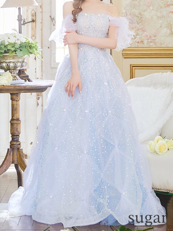 ブルー モデル:明日花キララ 身長:162cm 着用サイズ:S(XS~M)サイズ