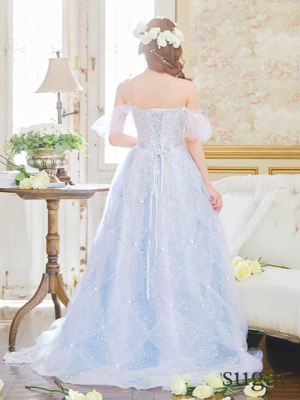 ブルー モデル:明日花キララ 身長:162cm 着用サイズ:S(XS~M)サイズ