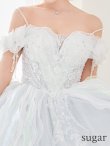 ホワイトブルー モデル：明日花キララ　身長：162cm　着用サイズ：S(XS〜M)サイズ