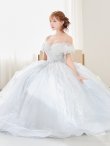 ホワイトブルー モデル：明日花キララ　身長：162cm　着用サイズ：S(XS〜M)サイズ