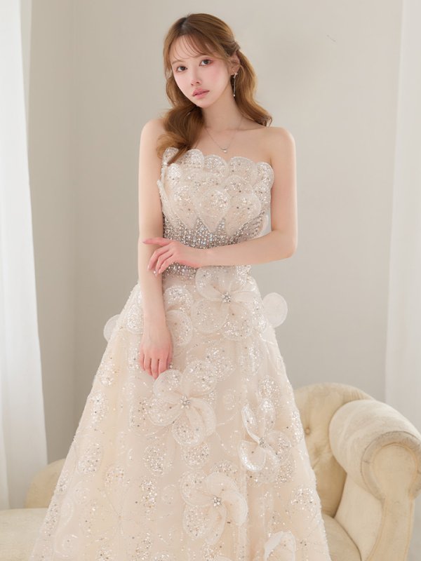 アイボリー　モデル：ゆめ　身長：160cm　着用サイズ：S(XS〜M)サイズ