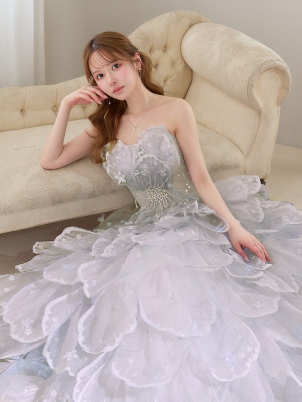 ブルー　モデル：ゆめ　身長：160cm　着用サイズ：Sサイズ