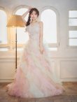 アイボリーピンク　モデル：りな　身長：160cm　着用サイズ：S(XS〜M)着用