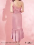 画像20: 【an ANDY Fashion Press 08 COLLECTION 01】フラワーレース/ ワンショル/ リボンデザイン/ フリル/ チュール/ マーメイド/ ミディアム/ キャバドレス long[OF05] (20)