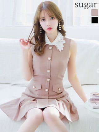 XSサイズあり【ROBE de FLEURS/ローブドフルール】ビジュー襟 XSサイズあり【ROBE de FLEURS/ローブドフルール】ビジュー襟