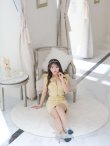 画像27: XSサイズあり【an /アン】 ショルダーリボン/ フロントジップ/ ゴールドバックル/ ボタン/ セットアップ/タイト/ ミニドレス/ キャバドレス[OF05] (27)