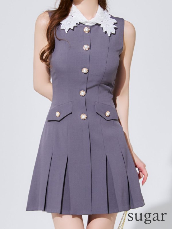 グレー　モデル：ゆめ　身長：160cm　着用サイズ：Sサイズ