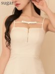 画像21: XSサイズあり【an/アン】リボン/ フロントジップ/ ワンカラー/ キャミソール/ Aライン/ フレア/ ワンピース/ ミニドレス/ キャバドレス[OF05] (21)
