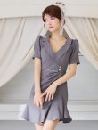 グレー モデル：まりん　身長：164cm　着用サイズ：Sサイズ