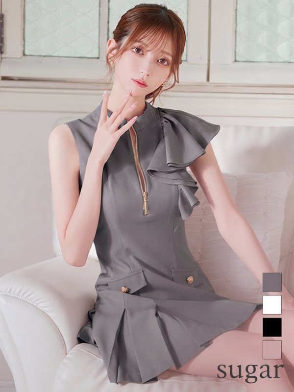 チャコールグレー モデル：あすか　身長：170cm　着用サイズ：Sサイズ