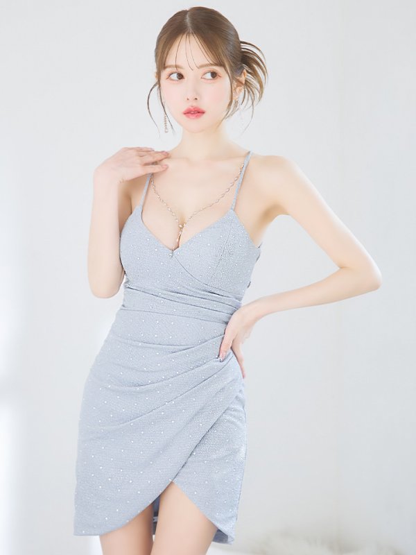 ブルー モデル:ゆめ 身長:160cm 着用サイズ:Sサイズ