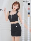 ブラック　モデル：明日花キララ　身長162cm　着用サイズ：Sサイズ
