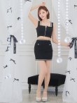 ブラック　モデル：明日花キララ　身長162cm　着用サイズ：Sサイズ