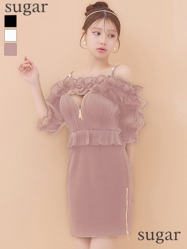 ピンクモデル：ももか　身長：156cm　着用サイズ：Sサイズ