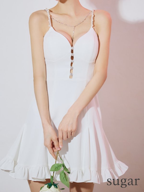 ホワイト モデル：まりん　身長：164cm　着用サイズ：Sサイズホワイト モデル：まりん　身長：164cm　着用サイズ：Sサイズ