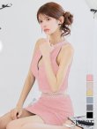 ピンク モデル：まりん　身長：164cm　着用サイズ：Sサイズ