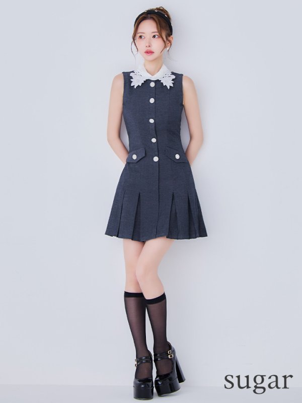 インディゴ モデル：ゆめ　身長：160cm　着用サイズ：Sサイズ