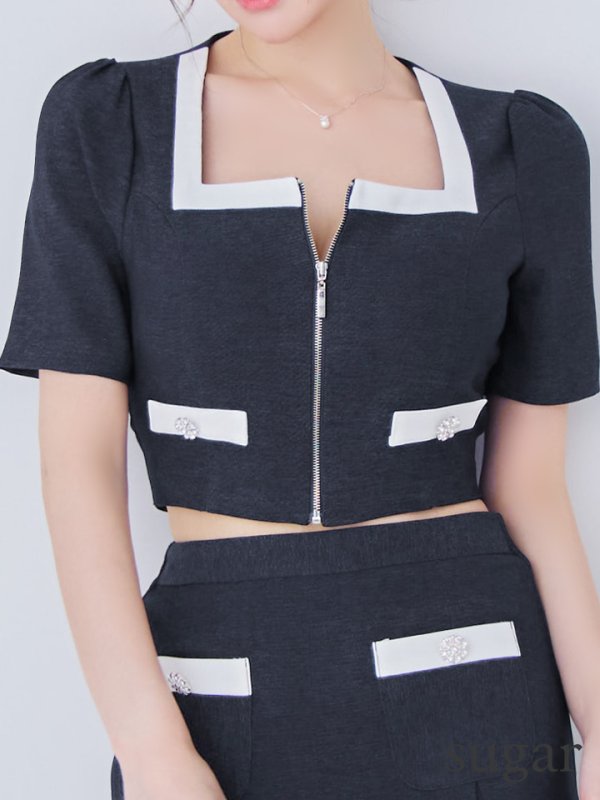 インディゴ モデル：ゆめ　身長：160cm　着用サイズ：Sサイズ