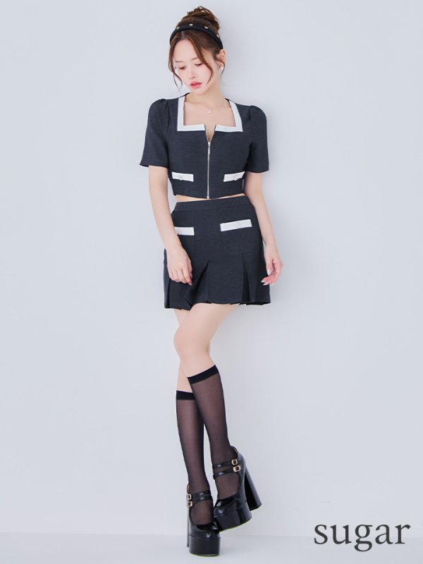 インディゴ モデル：ゆめ　身長：160cm　着用サイズ：Sサイズ