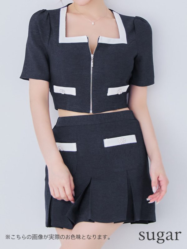 インディゴ モデル：ゆめ　身長：160cm　着用サイズ：Sサイズ
