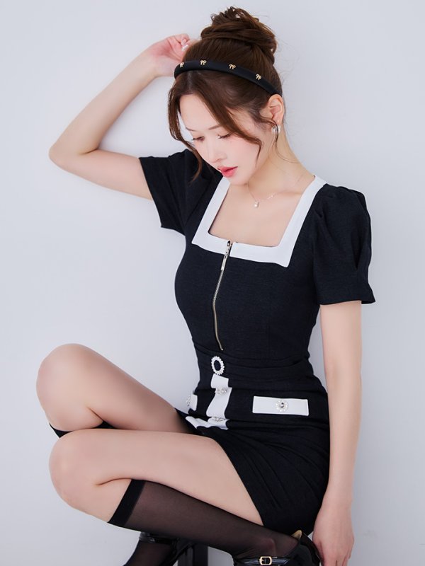 インディゴ モデル：ゆめ　身長：160cm　着用サイズ：Sサイズ