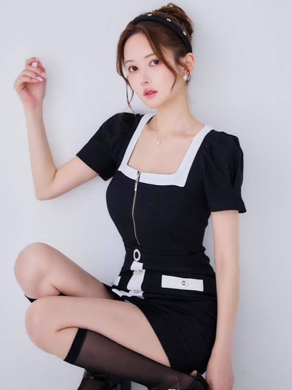 インディゴ モデル：ゆめ　身長：160cm　着用サイズ：Sサイズ