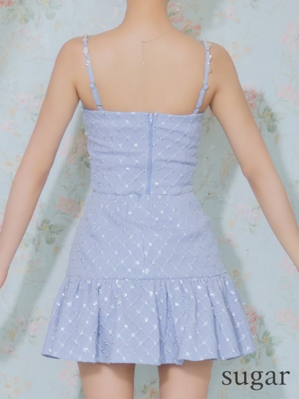 ブルー モデル：三上悠亜　身長：159cm　着用サイズ：Sサイズ