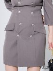 グレー モデル：ゆめ　身長：160cm　着用サイズ：Sサイズ