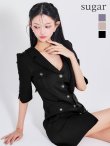 ブラック モデル：まおちゃる　身長：158cm　着用サイズ：Sサイズ
