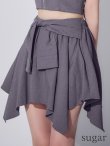 グレー　モデル：ゆめ　身長：160cm　着用サイズ：Sサイズ