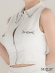 ホワイト モデル：ももか　身長：156cm　着用サイズ：Sサイズ