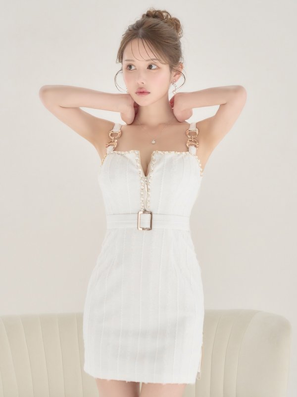 アイボリー モデル：ゆめ　身長：160cm　着用サイズ：Sサイズ