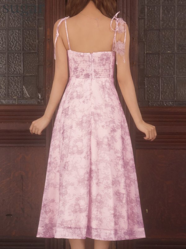 ピンクxベージュ モデル：三上悠亜　身長：159cm　着用サイズ：Sサイズ