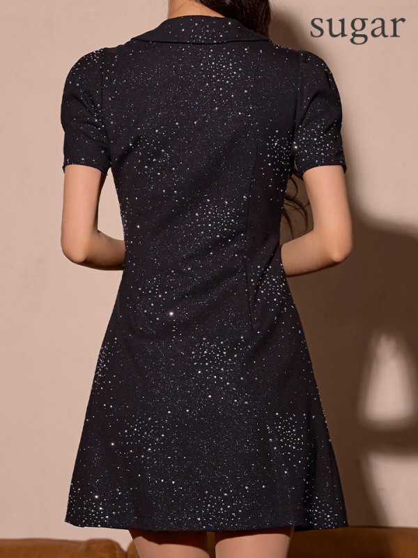 ブラック　モデル：ゆりお　身長：165cm　着用サイズ：Sサイズ