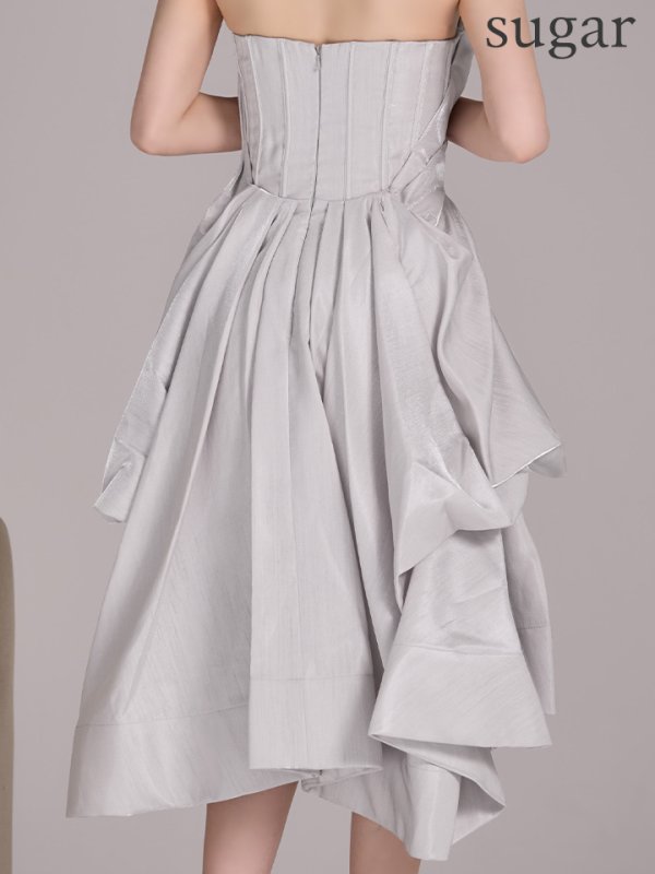 グレー　モデル：ゆめ　身長：160cm　着用サイズ：Sサイズ