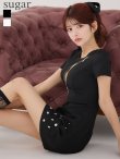 ブラック　モデル：まりん　身長：164cm　着用サイズ：Sサイズ