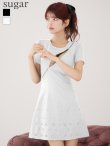 ホワイト　モデル：まりん　身長：164cm　着用サイズ：Sサイズ