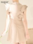 ベージュ モデル：ゆめ　身長：160cm　着用サイズ：Sサイズ