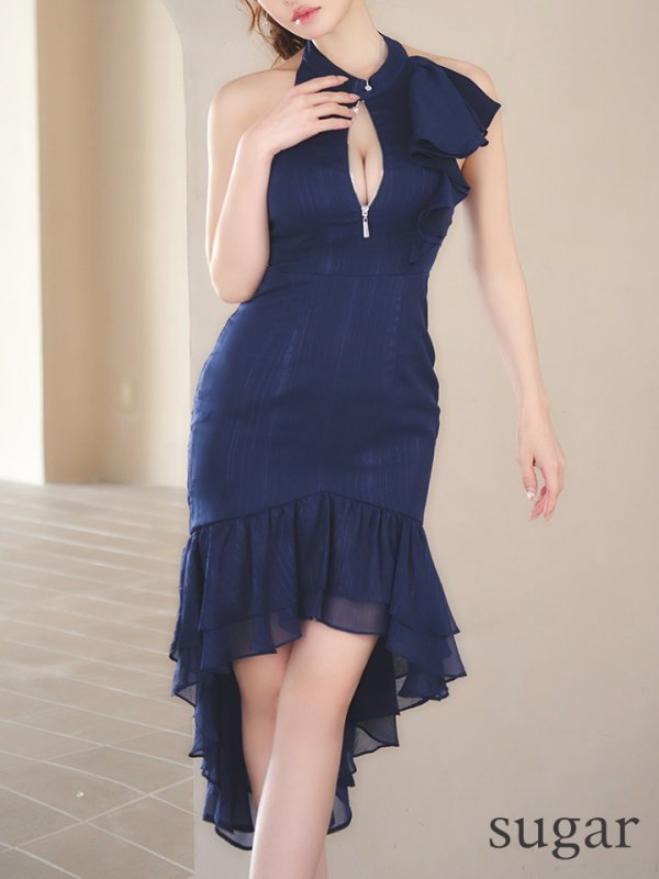 ネイビー モデル：ゆめ　身長：160cm　着用サイズ：Sサイズ