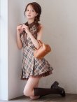 ブラウン モデル：れみ　身長：163cm　着用サイズ：Sサイズ
