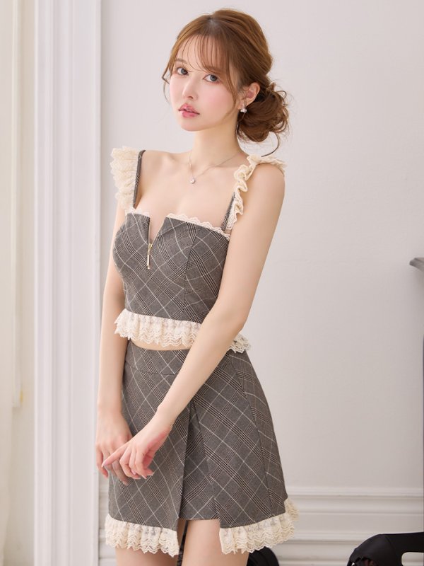 ブラウン　モデル：ゆめ　身長：160cm　着用サイズ：Sサイズ